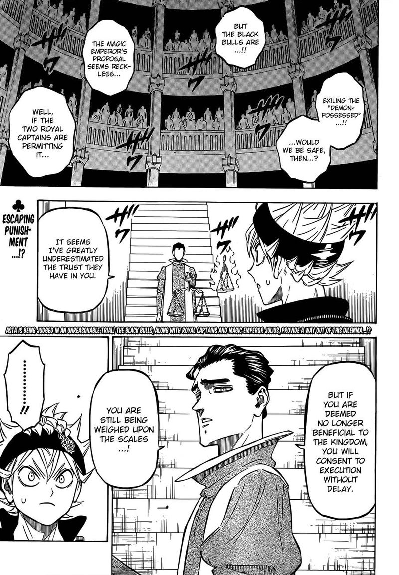 Black Clover Manga Chapter 220 page 1 - Visits