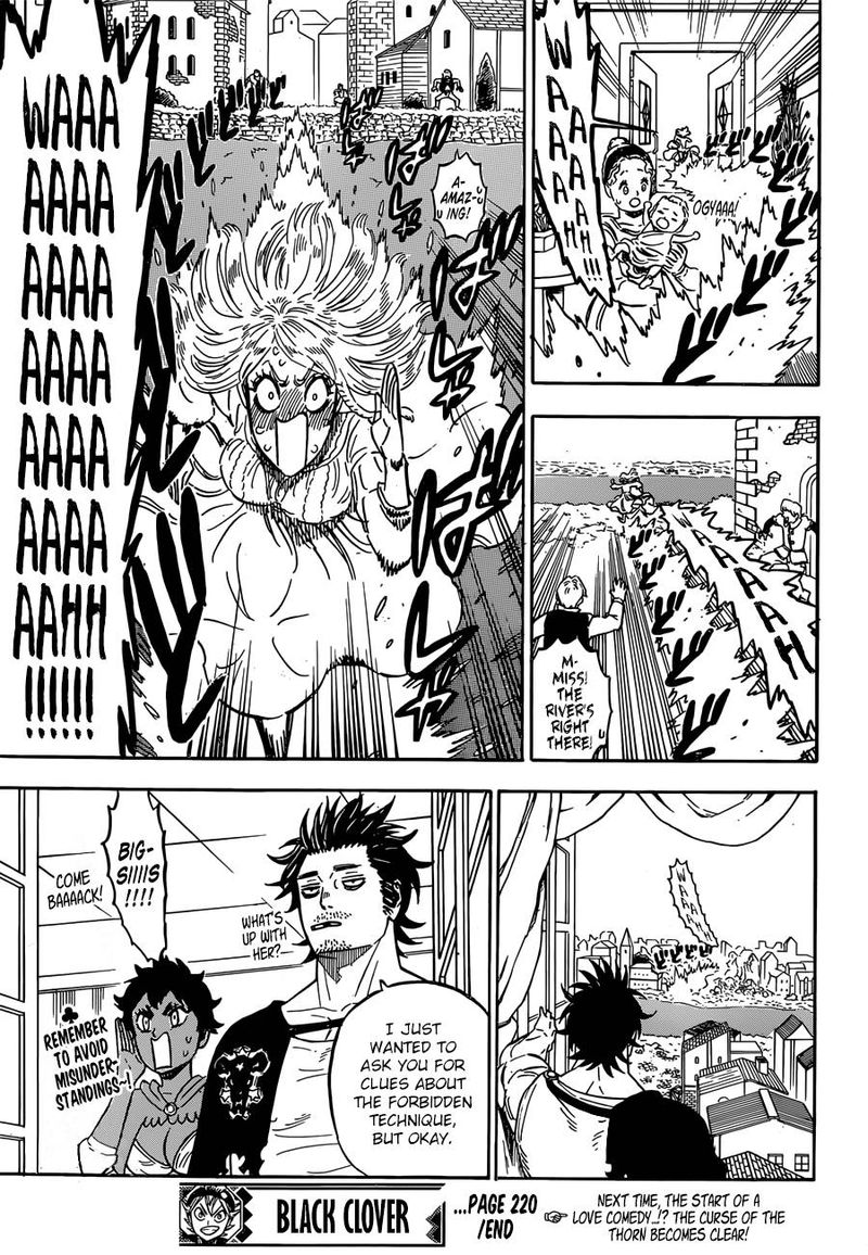 Black Clover Manga Chapter 220 page 15 - Visits