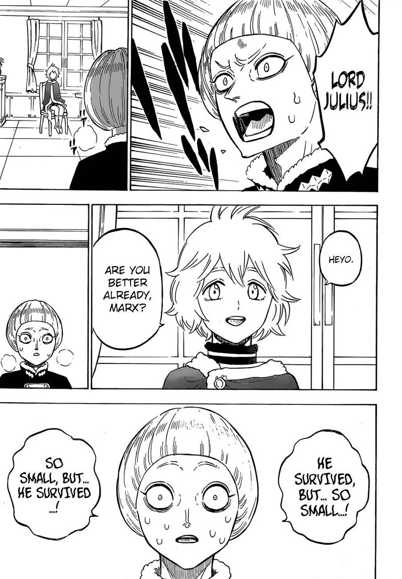 Black Clover Manga Chapter 220 page 5 - Visits