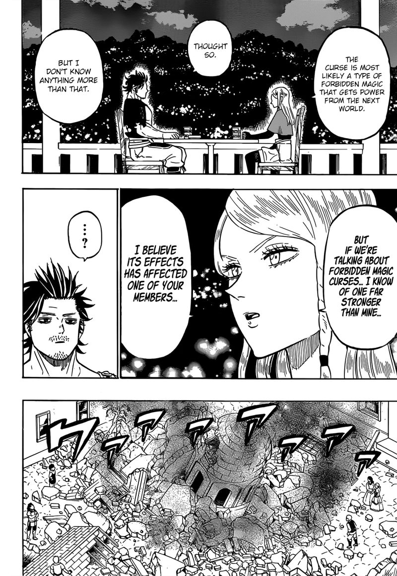 Black Clover Manga Chapter 221 page 12 - The Blue Rose's Confession