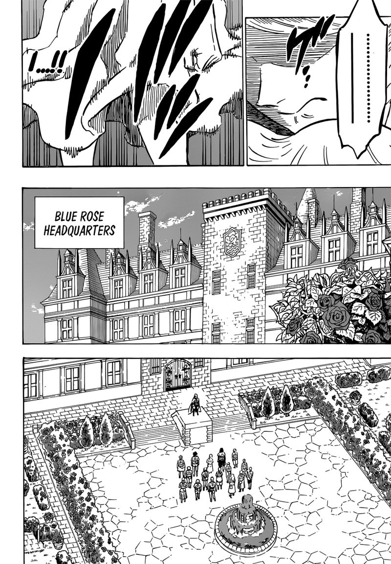Black Clover Manga Chapter 221 page 2 - The Blue Rose's Confession