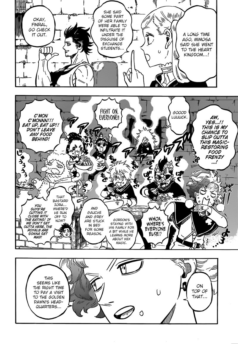 Black Clover Manga Chapter 224 page 2 - You Are Cursed