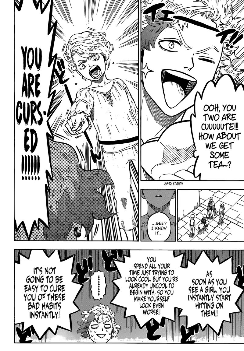 Black Clover Manga Chapter 224 page 8 - You Are Cursed