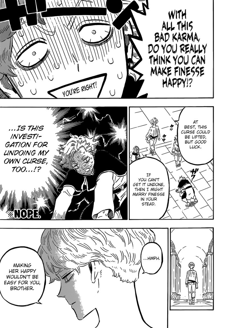 Black Clover Manga Chapter 224 page 9 - You Are Cursed