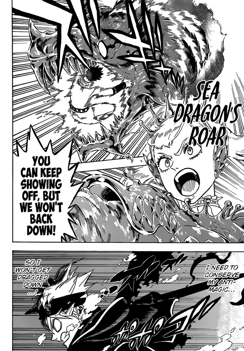 Black Clover Manga Chapter 226 page 12 - The Spirit Guardian's Magic