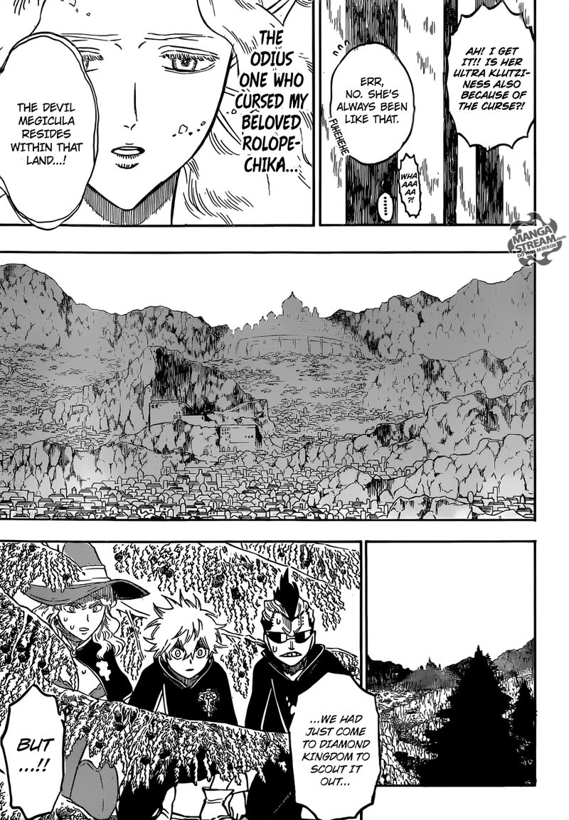 Black Clover Manga Chapter 227 page 12 - The All-Knowing Priestess
