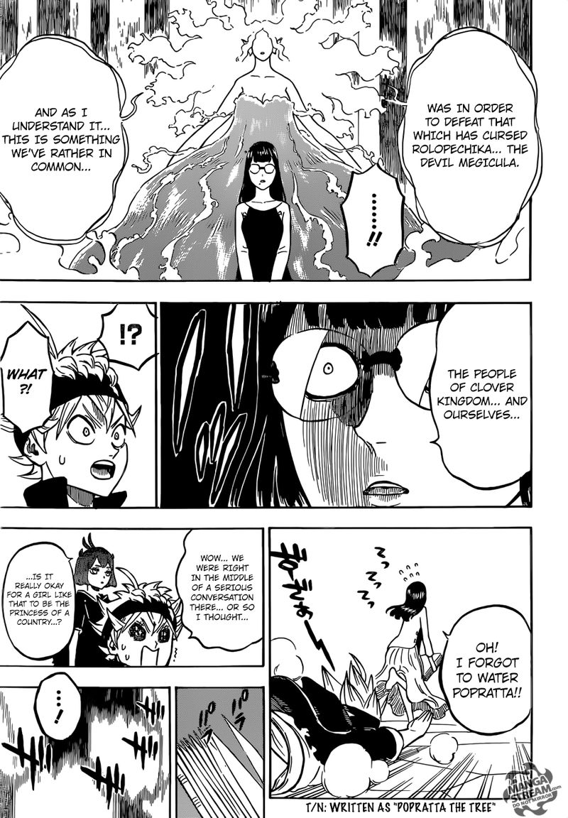 Black Clover Manga Chapter 227 page 9 - The All-Knowing Priestess