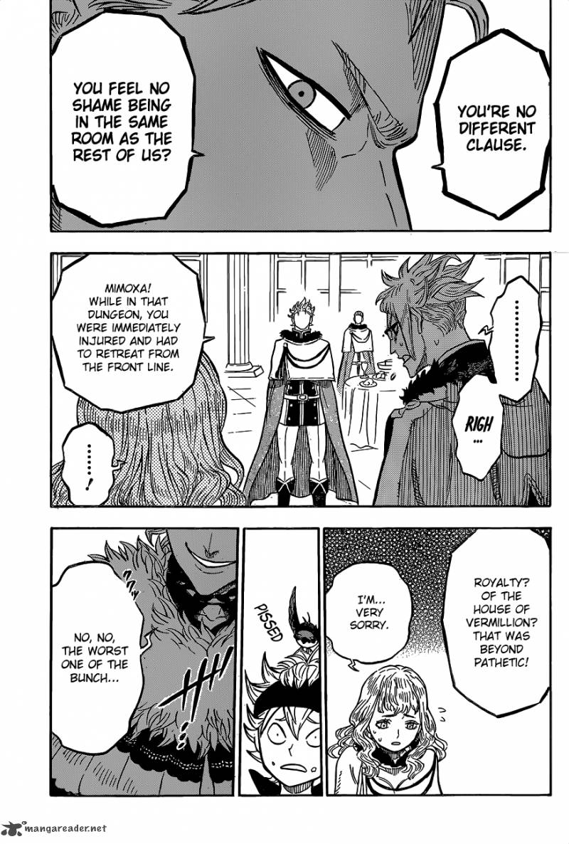 Black Clover Manga Chapter 23 page 11 - War Merits Conferment Ceremony