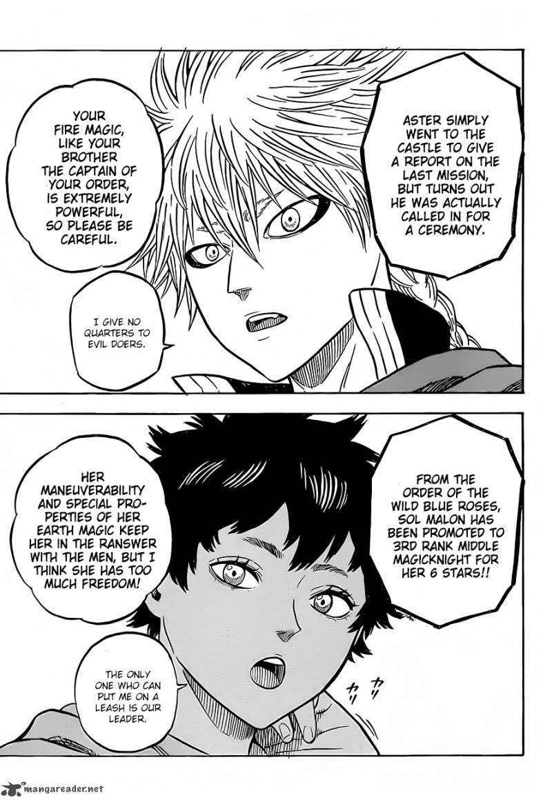 Black Clover Manga Chapter 23 page 3 - War Merits Conferment Ceremony