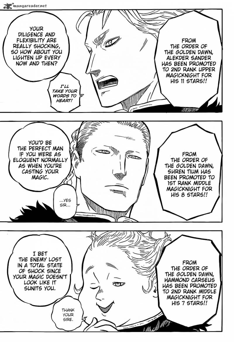 Black Clover Manga Chapter 23 page 5 - War Merits Conferment Ceremony