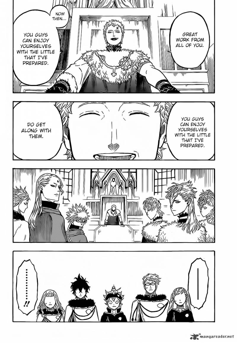 Black Clover Manga Chapter 23 page 6 - War Merits Conferment Ceremony