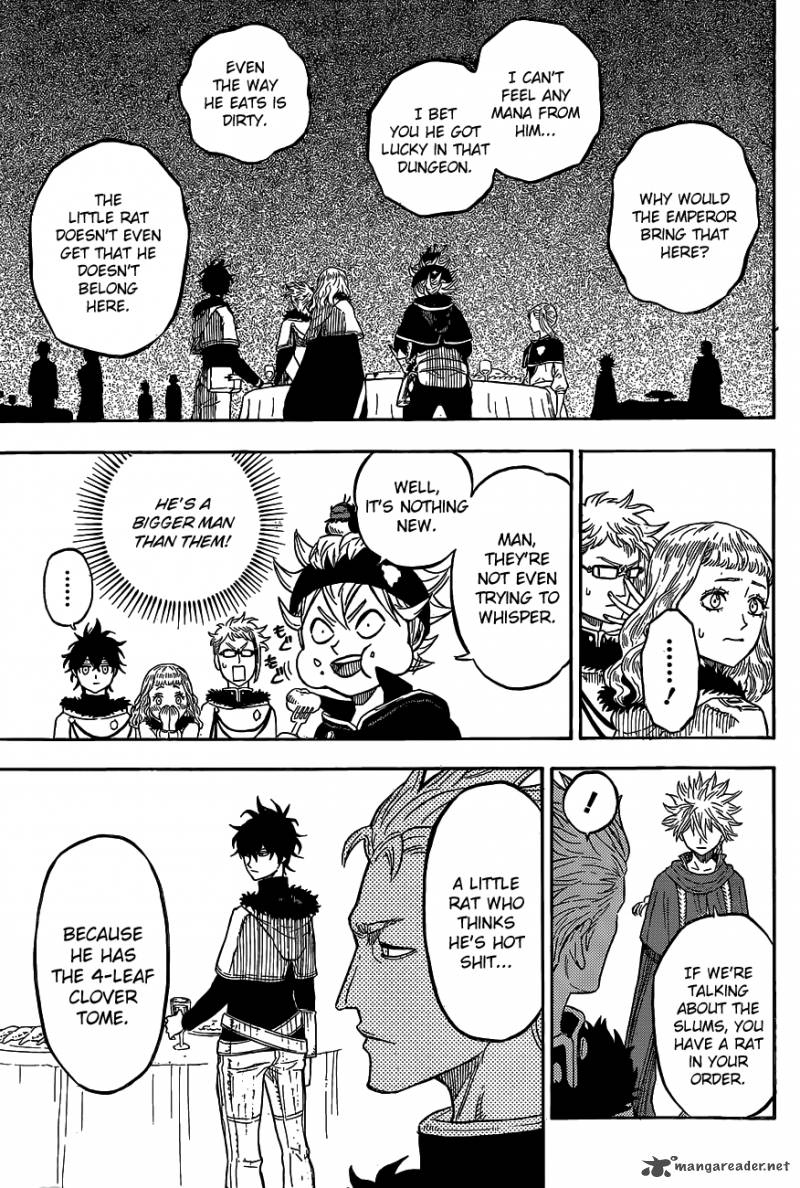 Black Clover Manga Chapter 23 page 9 - War Merits Conferment Ceremony