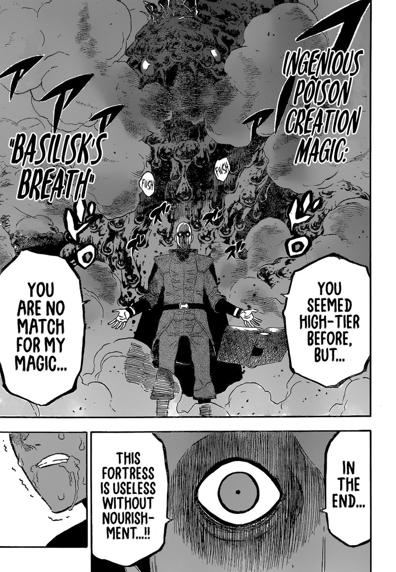 Black Clover Manga Chapter 230 page 10 - I'll Crush You