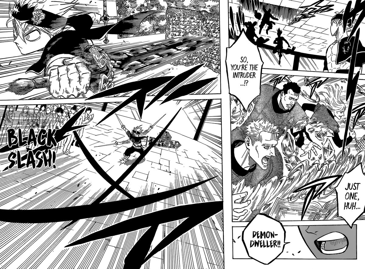 Black Clover Manga Chapter 230 page 4 - I'll Crush You