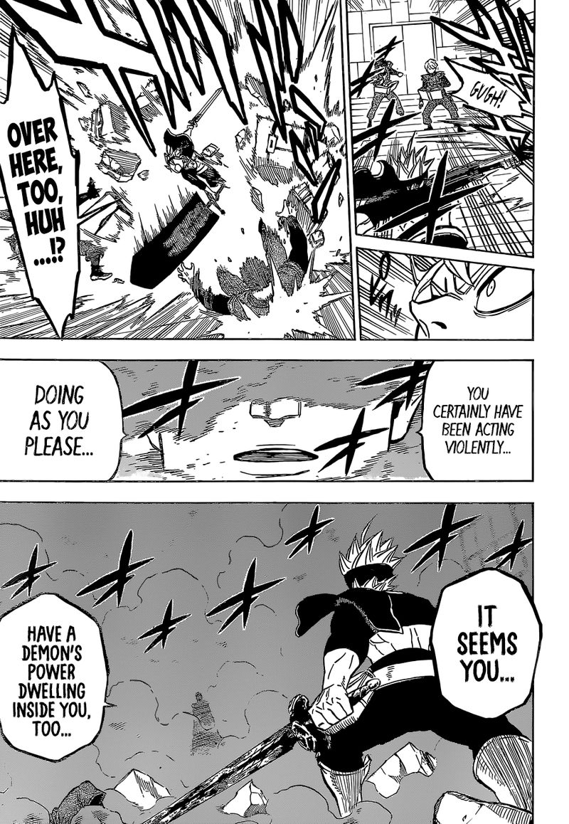 Black Clover Manga Chapter 230 page 8 - I'll Crush You