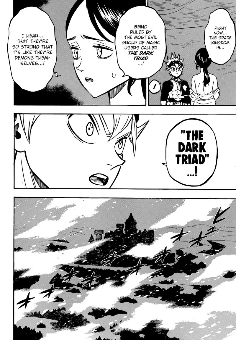 Black Clover Manga Chapter 231 page 12 - The Dark Triad