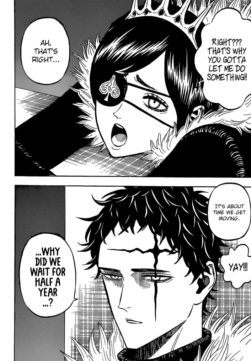 Black Clover Manga Chapter 231 page 14 - The Dark Triad