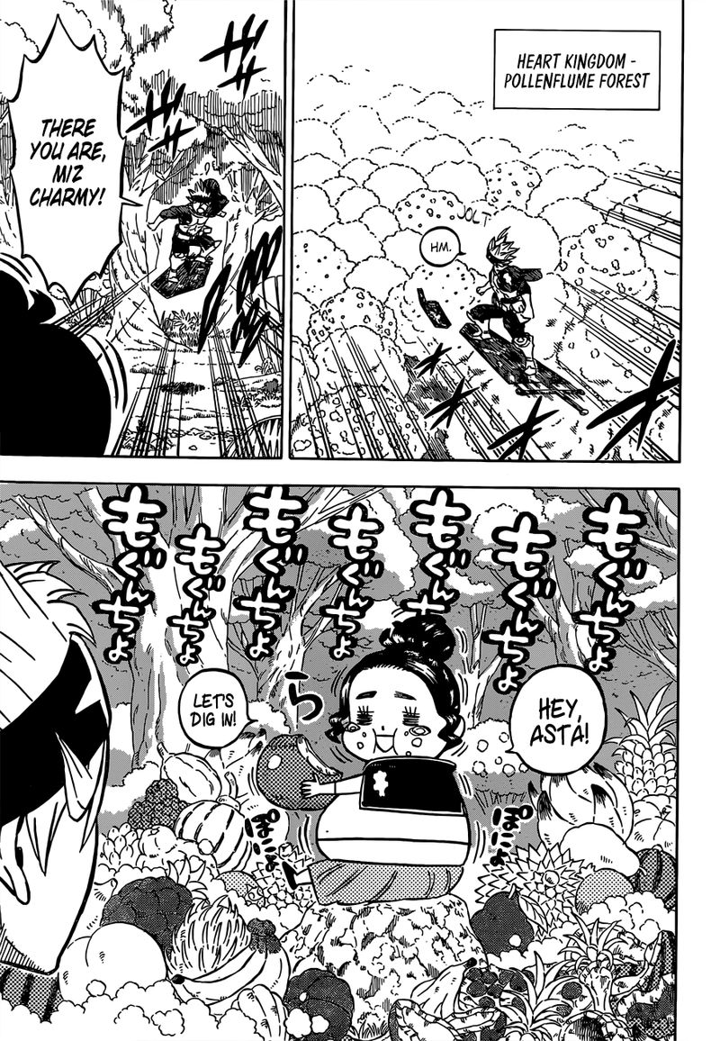 Black Clover Manga Chapter 232 page 10 - Quiet Lakes and Forest Shadows