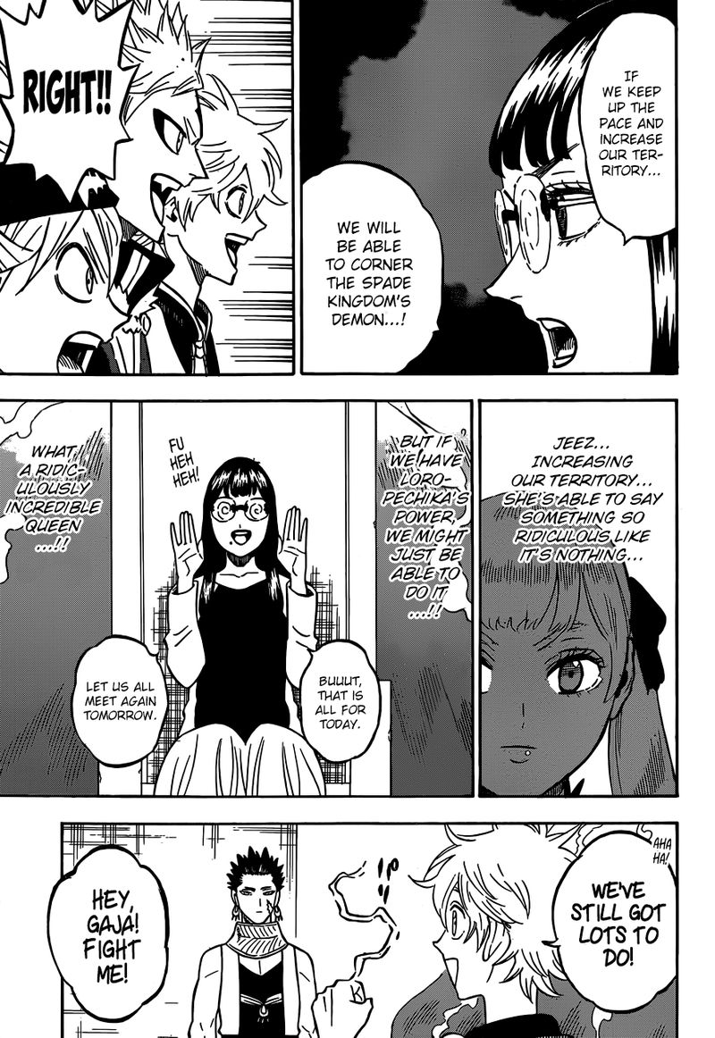 Black Clover Manga Chapter 232 page 3 - Quiet Lakes and Forest Shadows