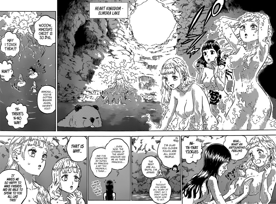 Black Clover Manga Chapter 232 page 8 - Quiet Lakes and Forest Shadows