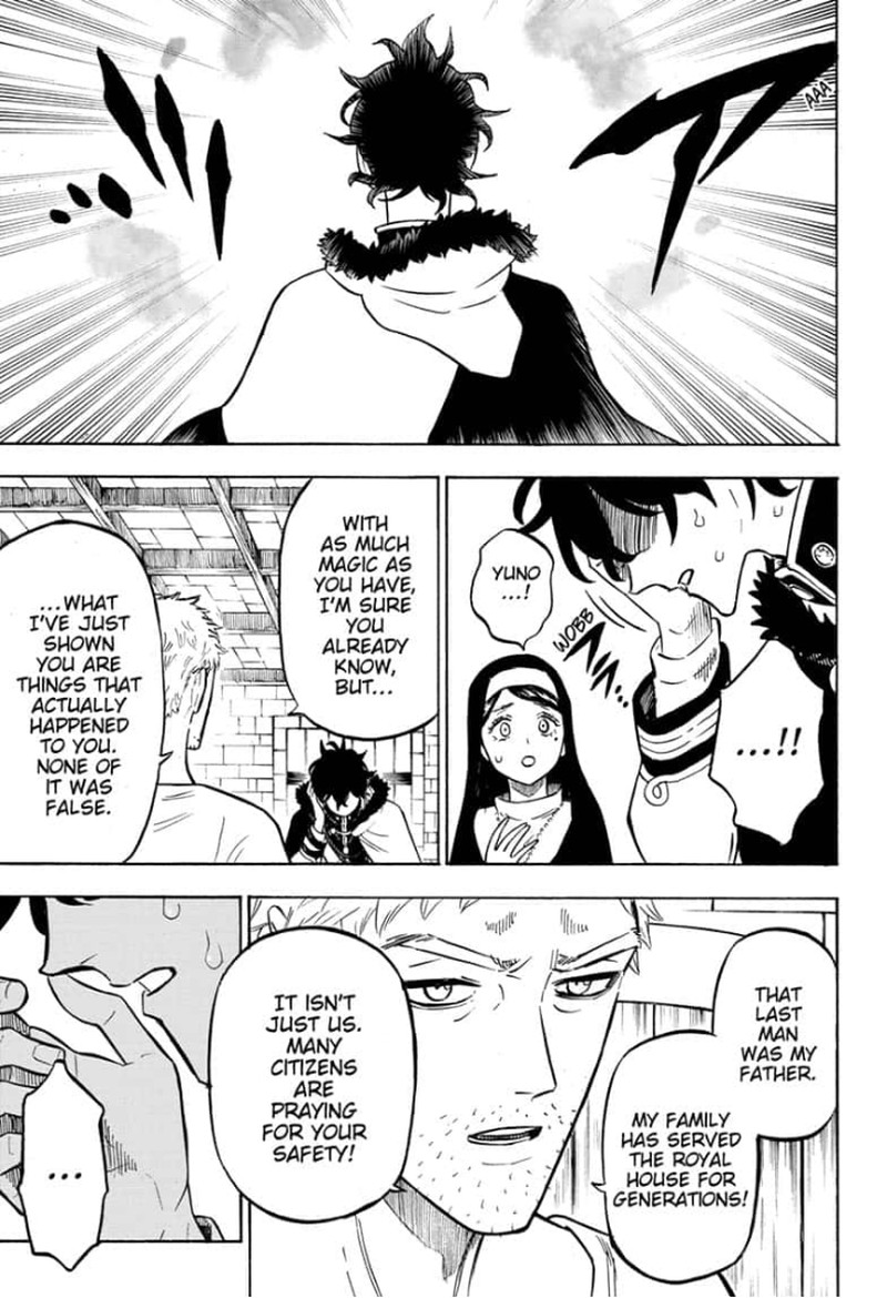 Black Clover Manga Chapter 234 page 11 - The Messenger from the Spade Kingdom