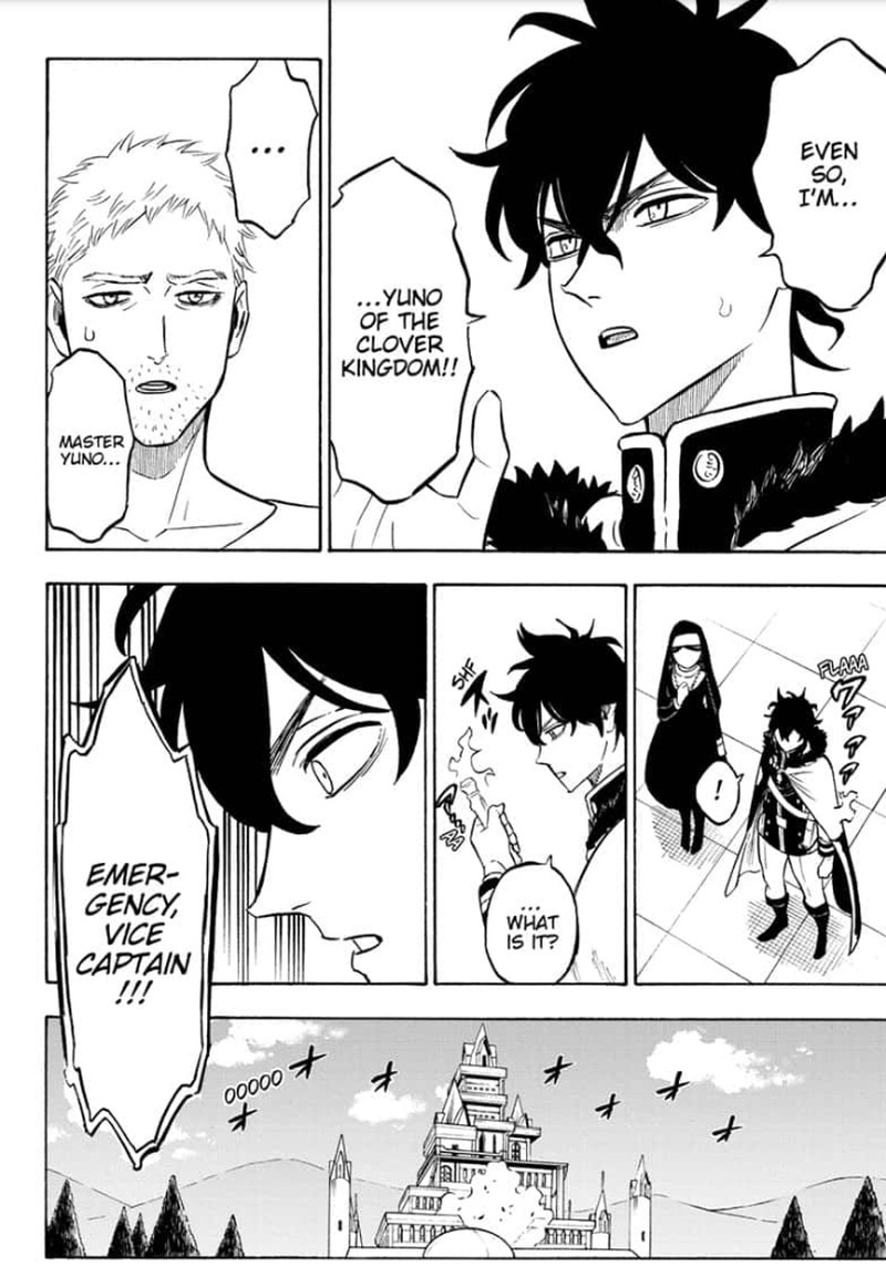 Black Clover Manga Chapter 234 page 12 - The Messenger from the Spade Kingdom