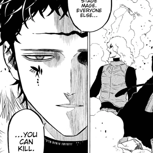 Black Clover Manga Chapter 234 (The Messenger from the Spade Kingdom) cover