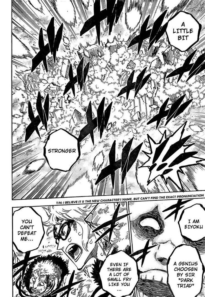 Black Clover Manga Chapter 237 page 3 - Sheer Obstinacy