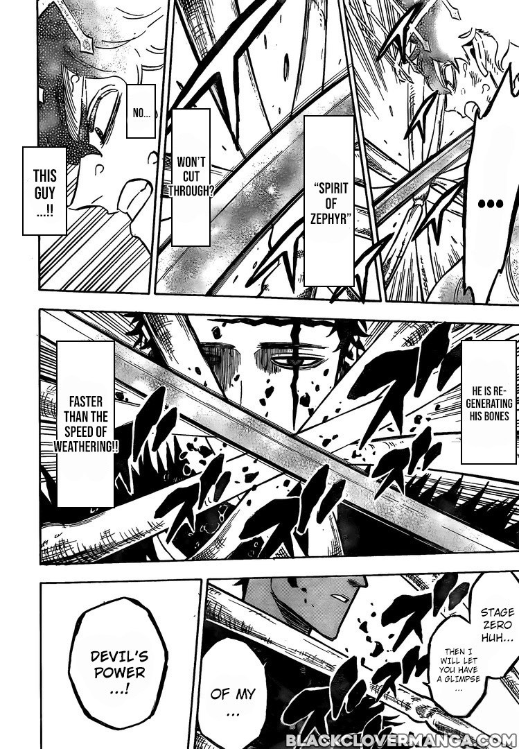 Black Clover Manga Chapter 238 page 9 - Zenon's Power