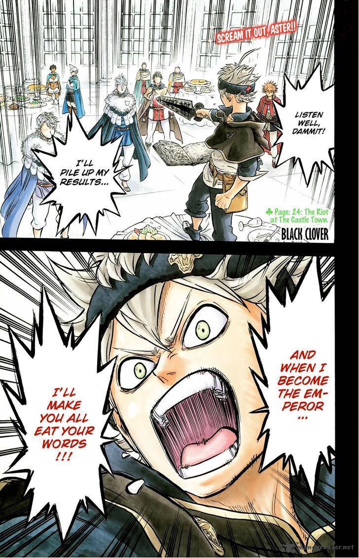 Black Clover Manga Chapter 24 page 3 - Royal Capital Riot