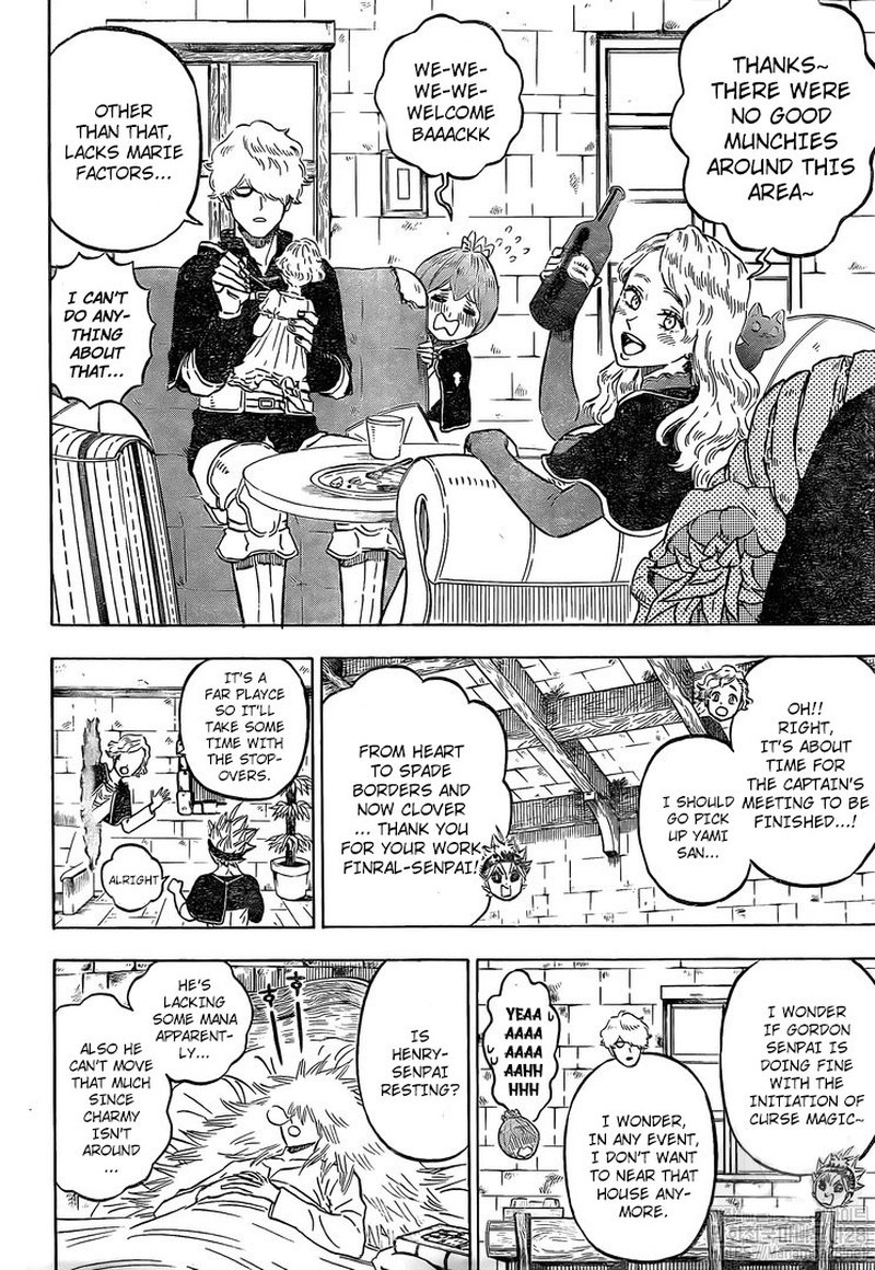 Black Clover Manga Chapter 240 page 6 - The Great War Breaks Out