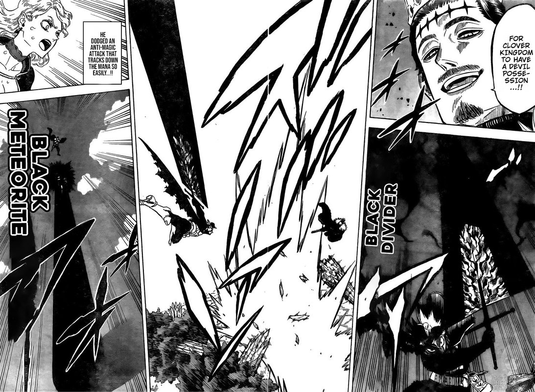 Black Clover Manga Chapter 241 page 10 - Super Midair Battle