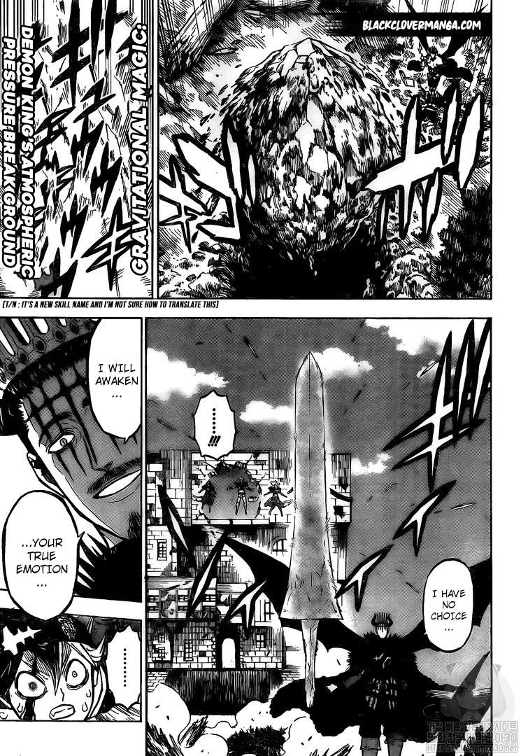 Black Clover Manga Chapter 242 page 12 - Humans and Evil