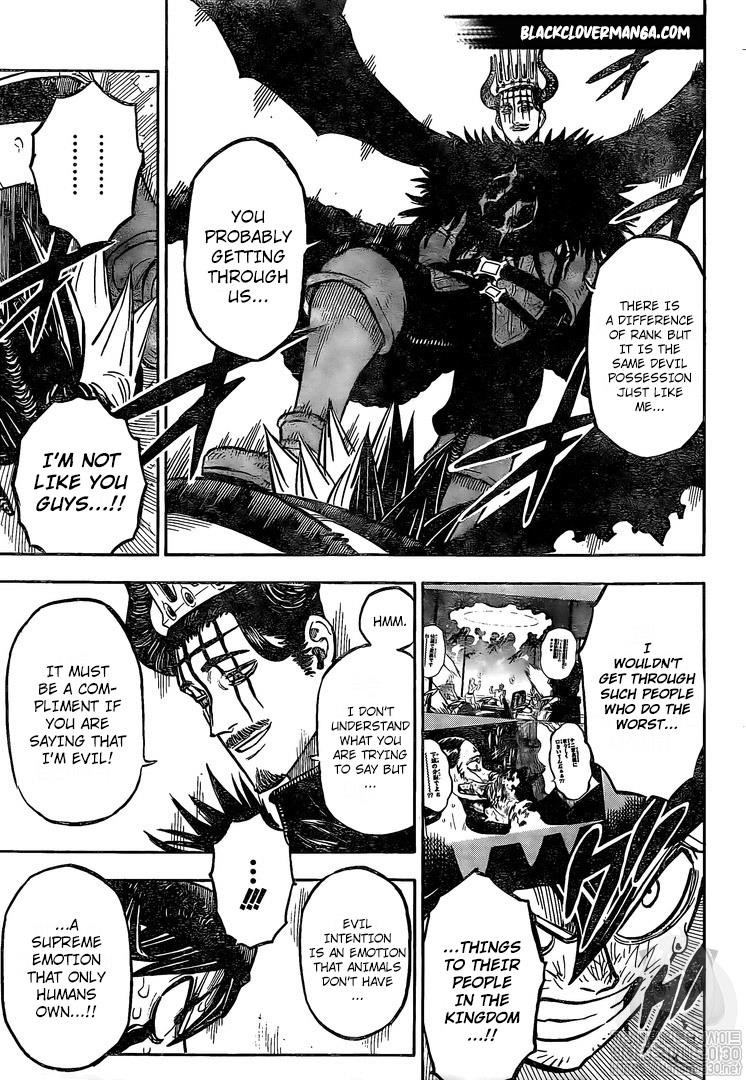 Black Clover Manga Chapter 242 page 6 - Humans and Evil