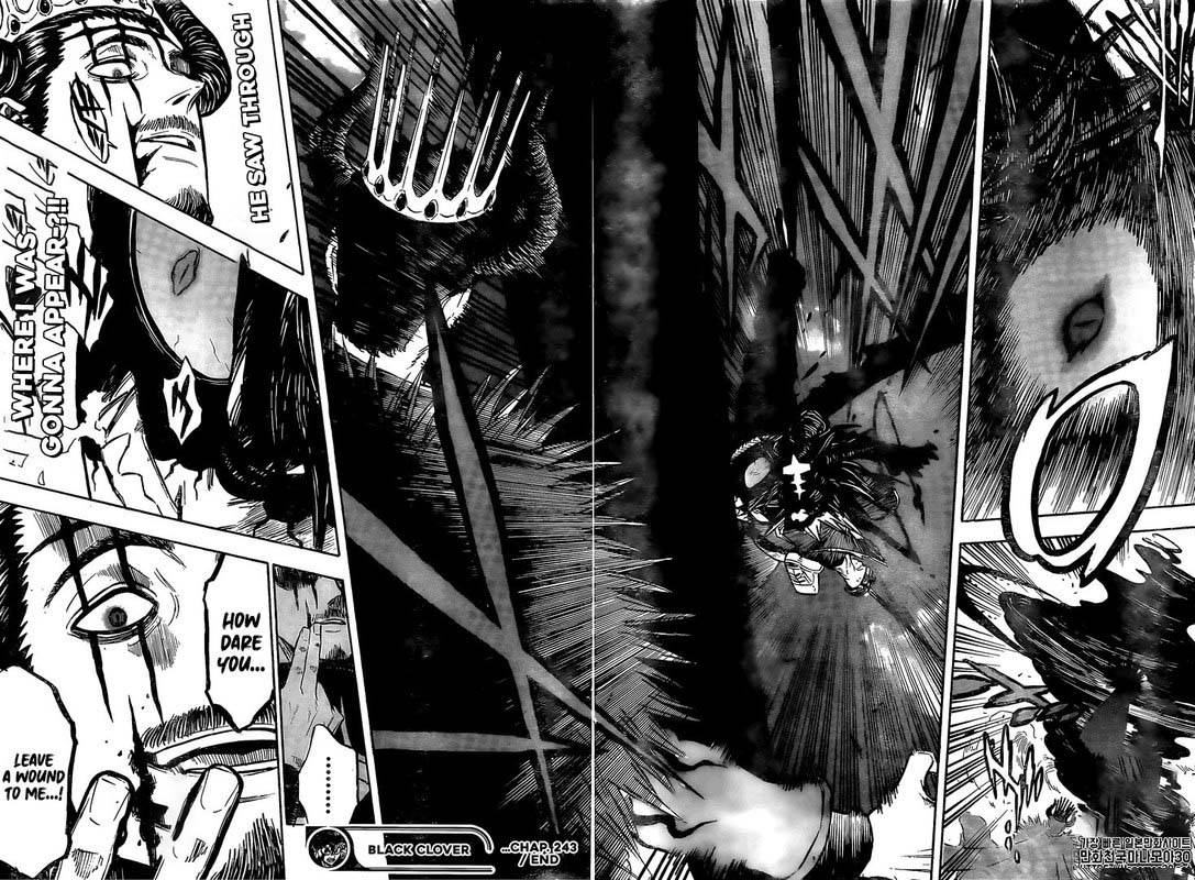 Black Clover Manga Chapter 243 page 13 - Devil Host vs. Devil Host