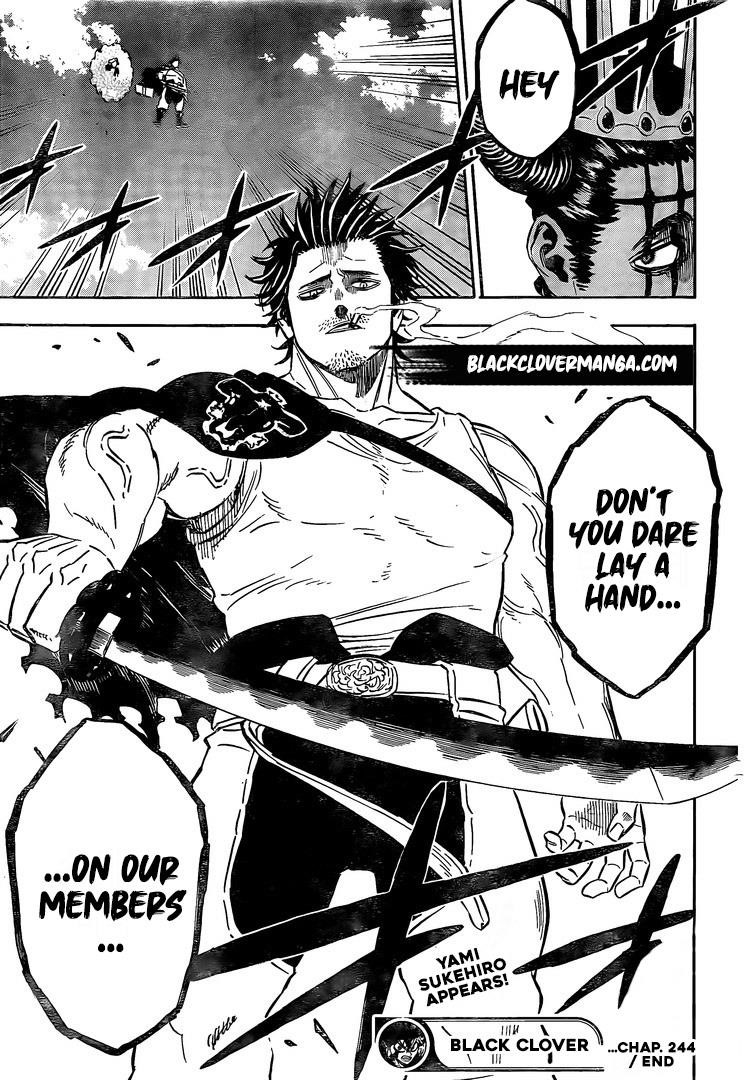 Black Clover Manga Chapter 244 page 15 - Cinderella Grey