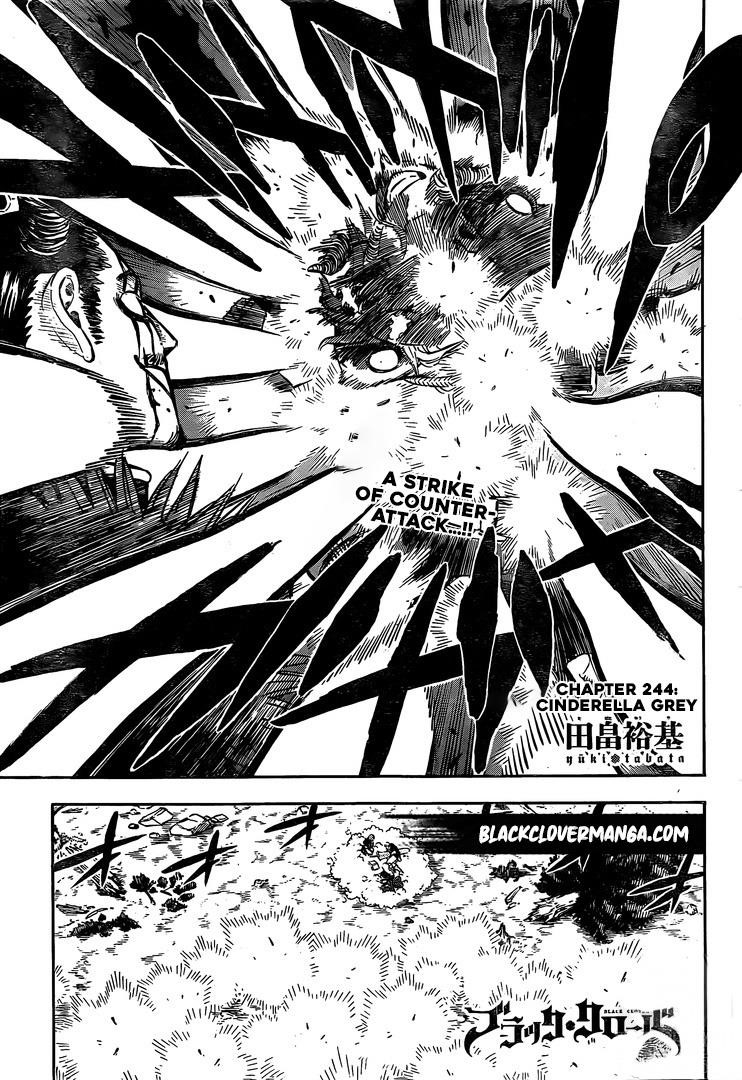 Black Clover Manga Chapter 244 page 3 - Cinderella Grey
