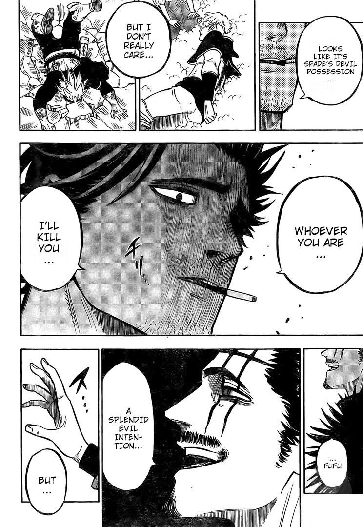 Black Clover Manga Chapter 245 page 2 - Dante vs. the Captain of the Black Bulls