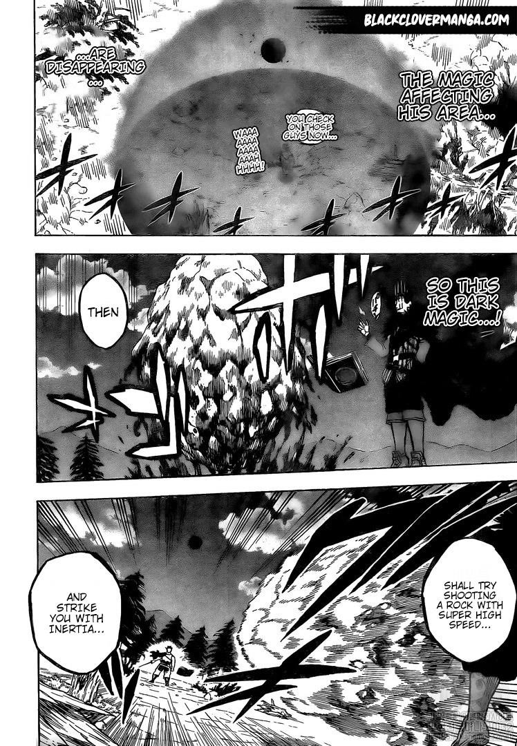 Black Clover Manga Chapter 245 page 5 - Dante vs. the Captain of the Black Bulls
