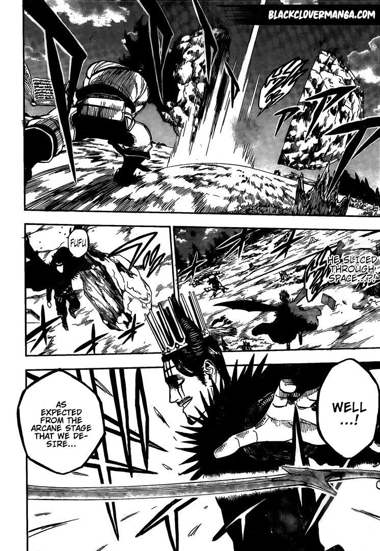Black Clover Manga Chapter 245 page 7 - Dante vs. the Captain of the Black Bulls