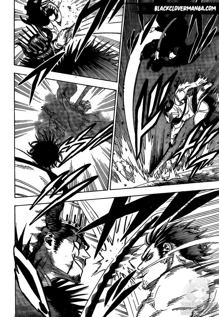 Black Clover Manga Chapter 245 page 9 - Dante vs. the Captain of the Black Bulls