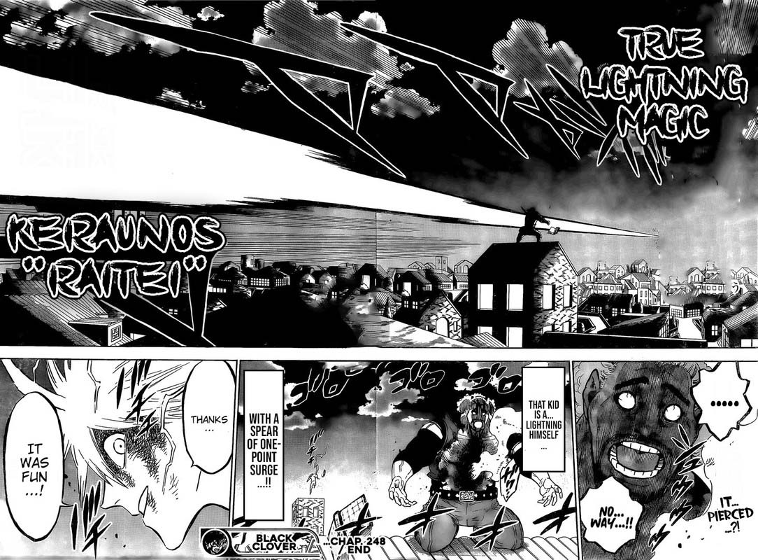 Black Clover Manga Chapter 248 page 12 - Luck vs. Svenkin