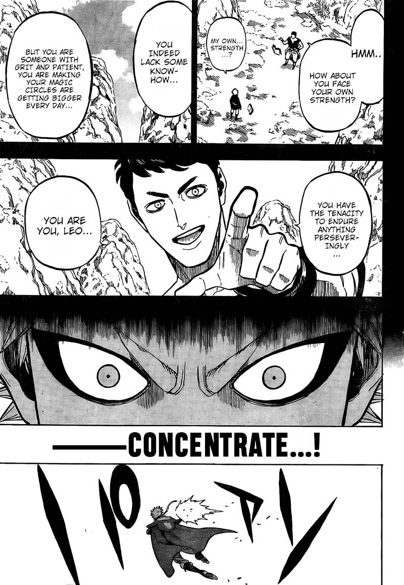 Black Clover Manga Chapter 249 page 7 - Leopold vs. Sivoir