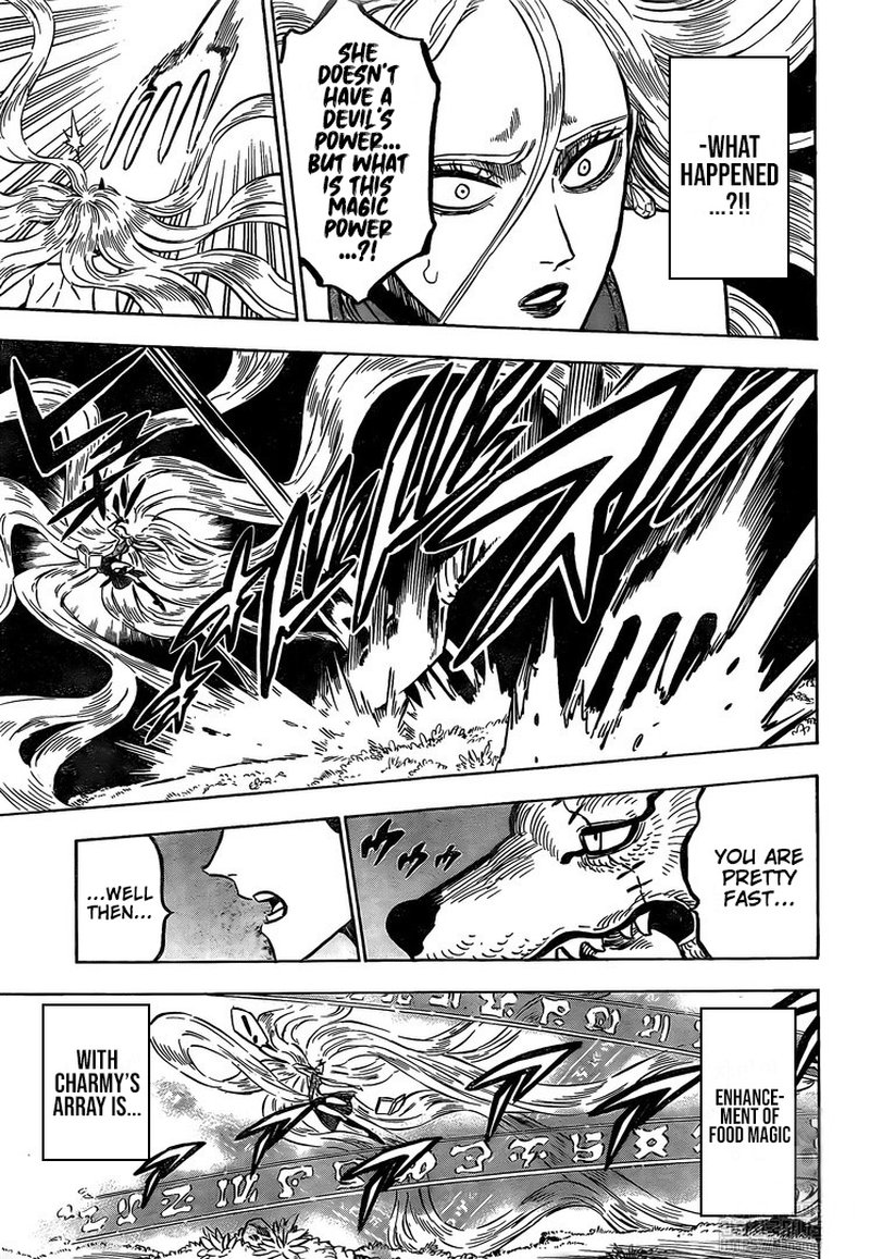 Black Clover Manga Chapter 250 page 10 - Charmy vs. Halbet