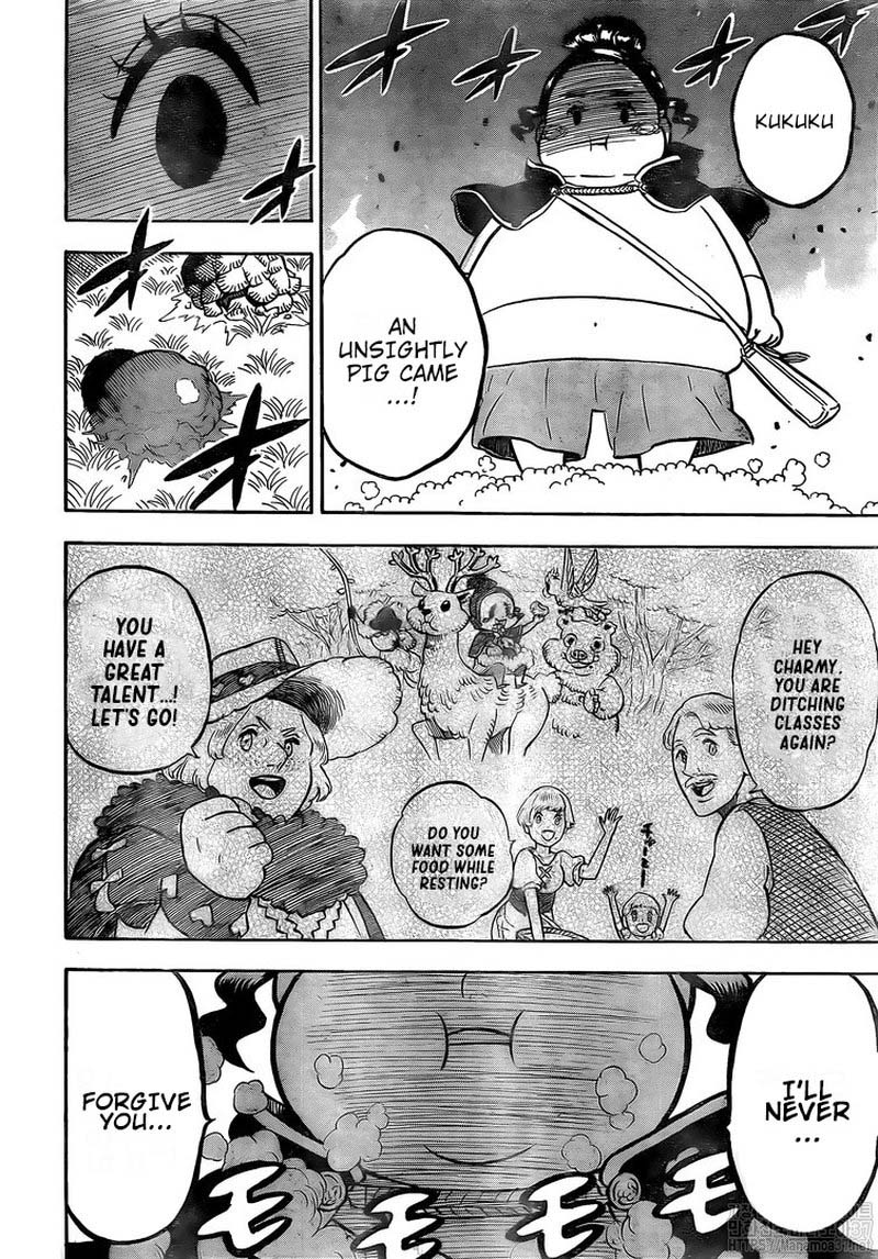 Black Clover Manga Chapter 250 page 3 - Charmy vs. Halbet