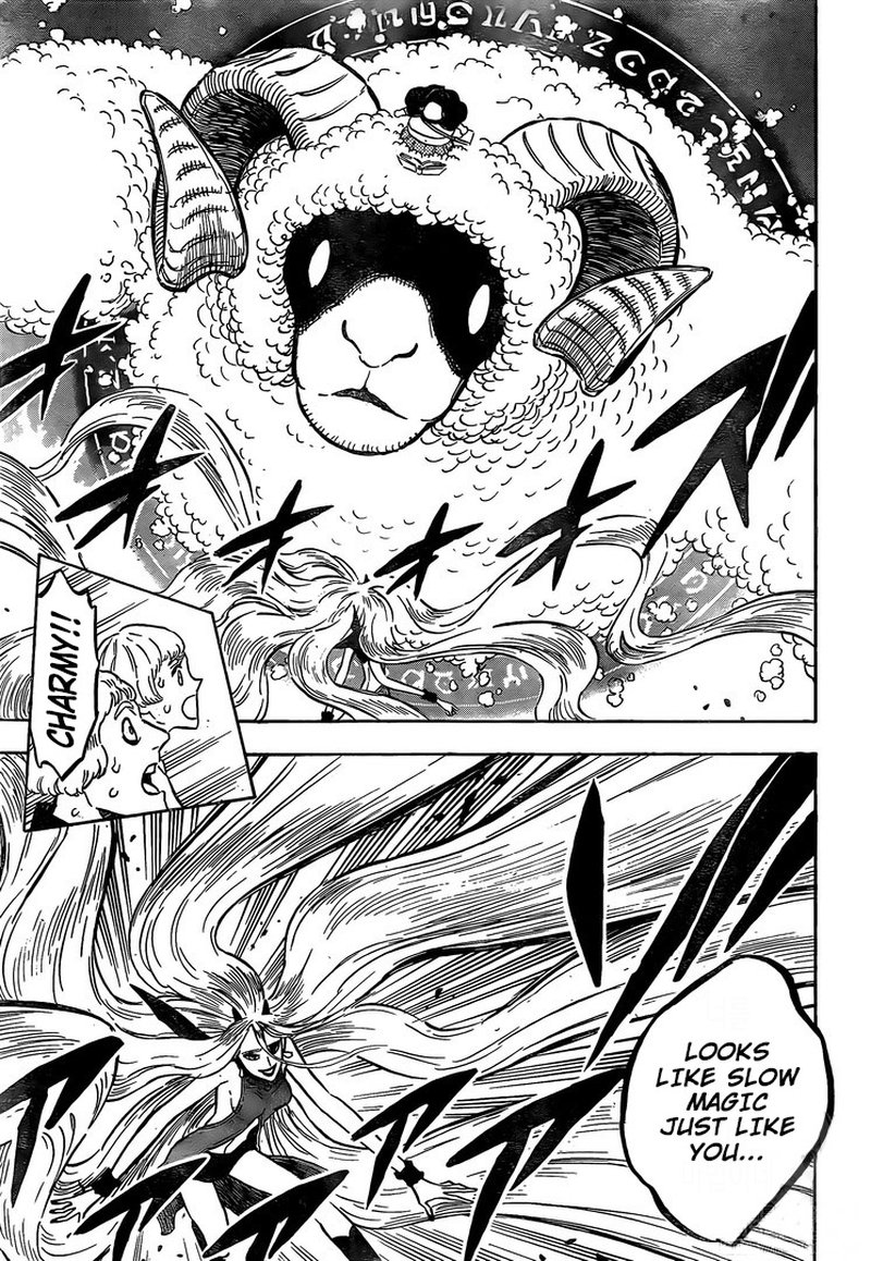 Black Clover Manga Chapter 250 page 4 - Charmy vs. Halbet