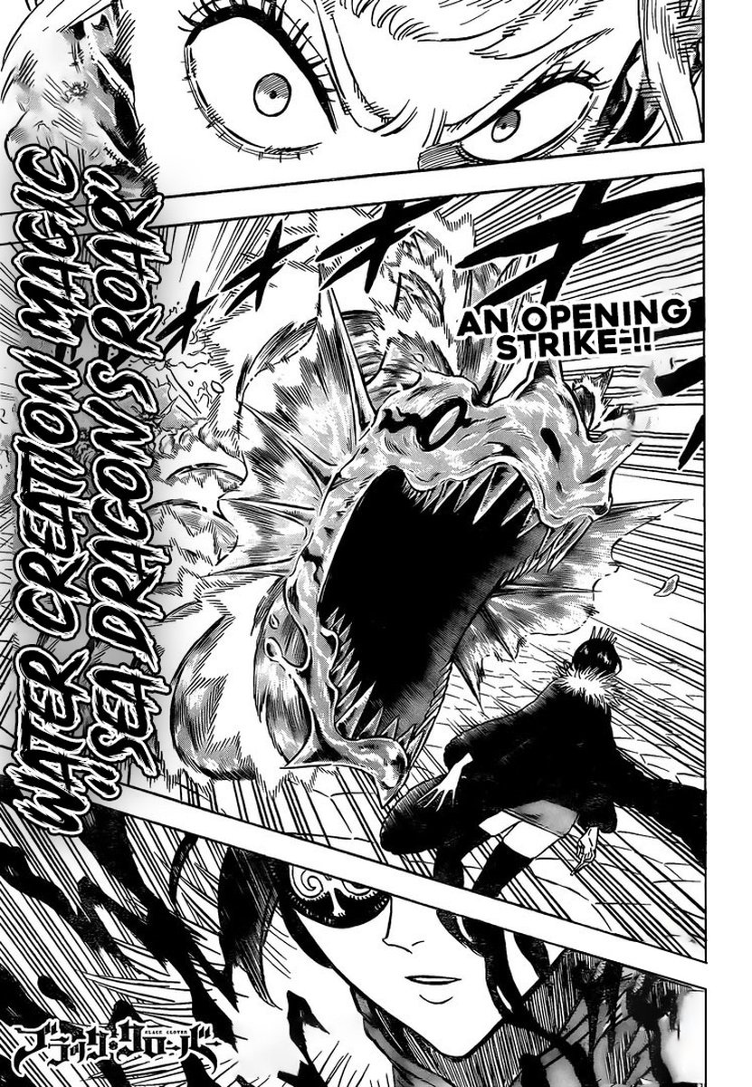 Black Clover Manga Chapter 252 page 1 - Water Crusade