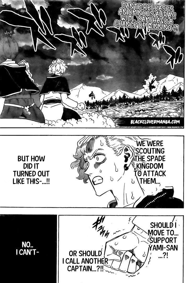 Black Clover Manga Chapter 256 page 1 - A Captain's Duty