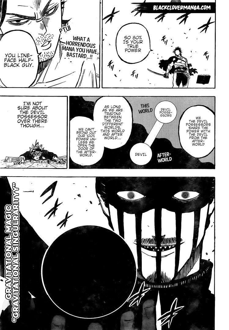 Black Clover Manga Chapter 256 page 3 - A Captain's Duty