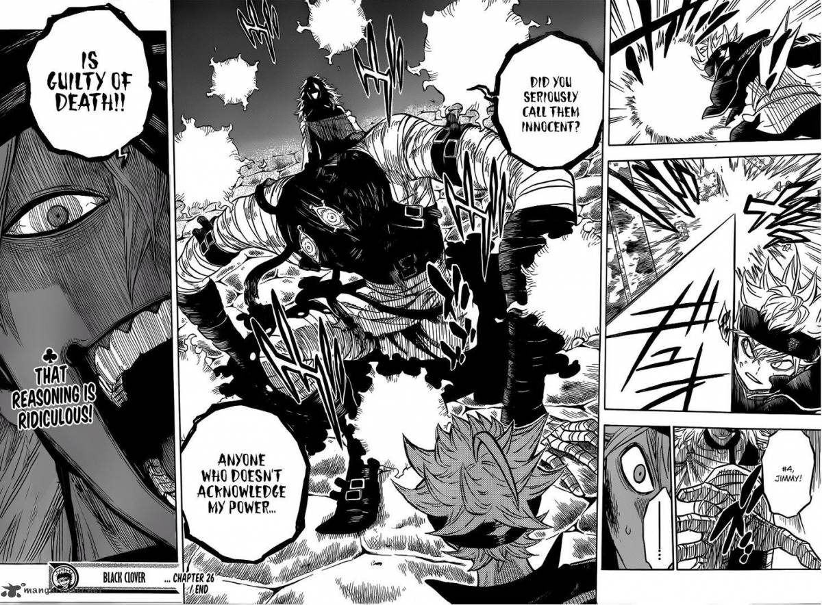 Black Clover Manga Chapter 26 page 16 - Magic Wild Dance